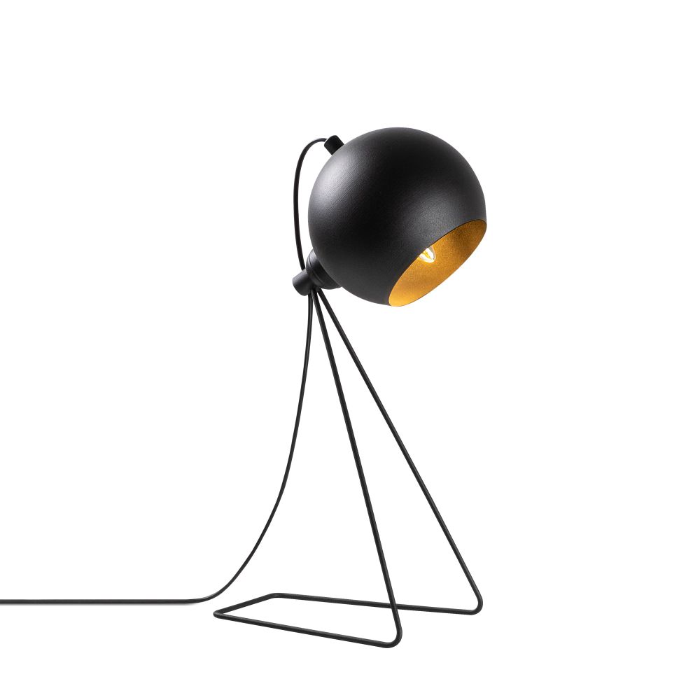 Stolna lampa Mixed - 11500 u crno-zlatnoj boji slika 4