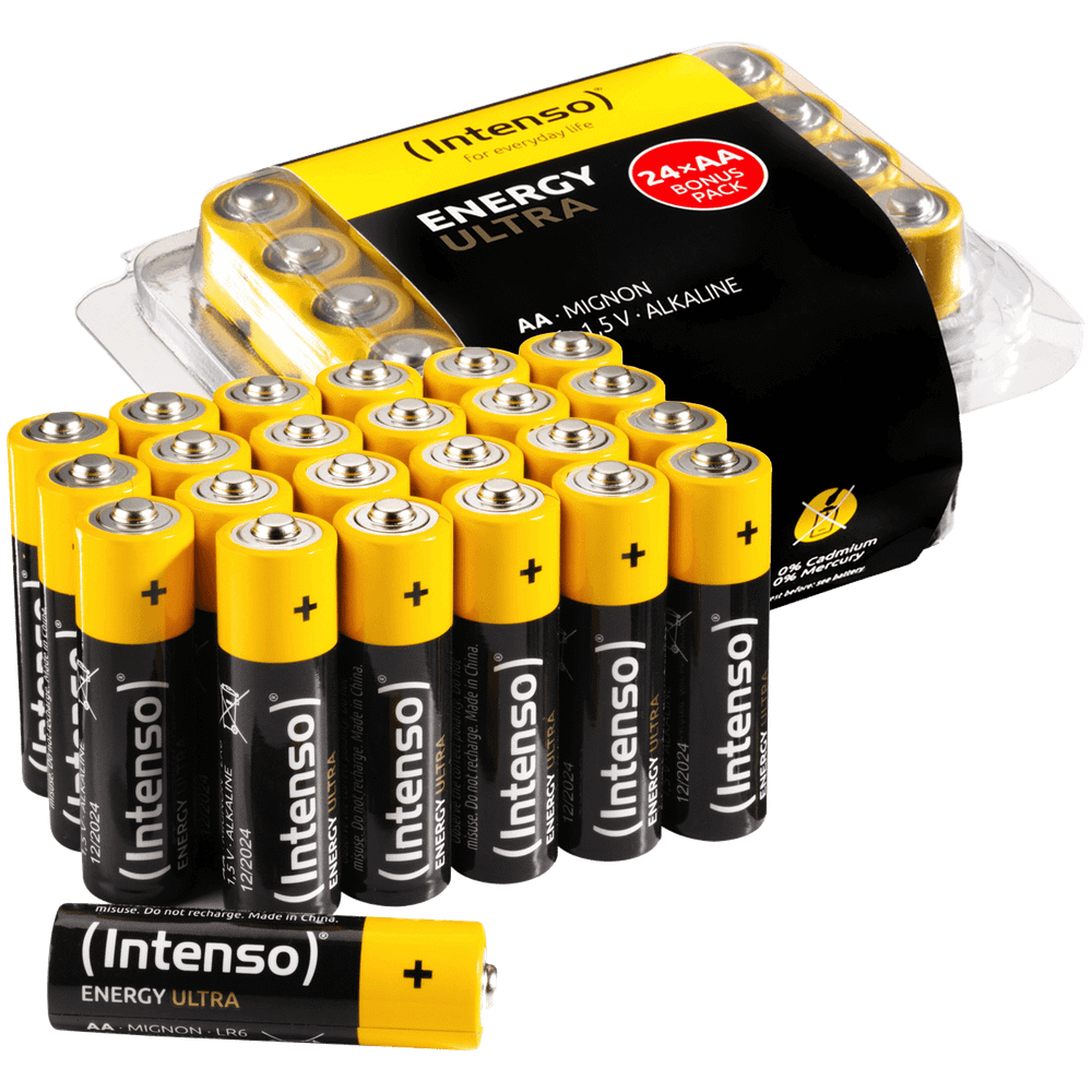 (Intenso) Baterija alkalna, AA LR6/24, 1,5 V, blister 24 kom slika 3