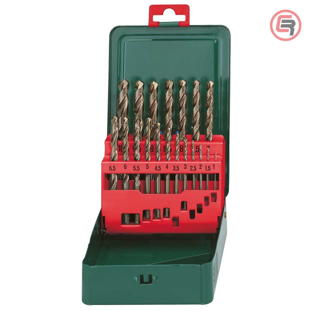 Metabo Garnitura Svrdala Za Metal HSS-Co, 1 - 10 mm / 19 dijelna u Metalnoj Kutiji “SP” – 627157000 slika 1