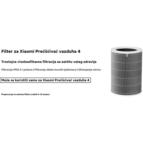 Filter za Xiaomi Prečišćivač vazduha 4 slika 12