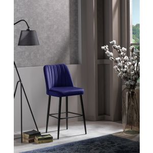 Vento - Sax Blue Sax Blue
Black Bar Stool Set (4 Pieces)