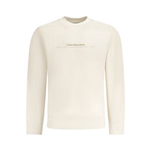 CALVIN KLEIN SWEATSHIRT WITHOUT ZIP MEN BEIGE