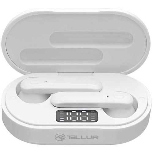 Tellur flip true WIRELESS earphones - WHITE slika 4