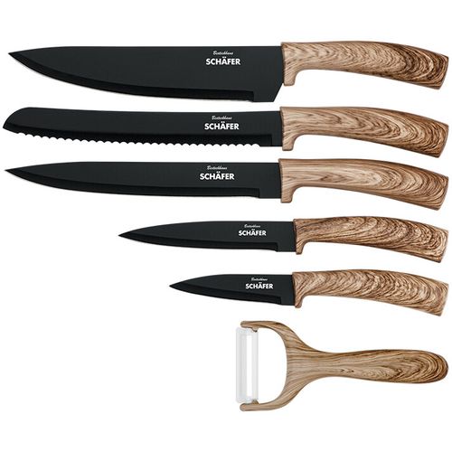 Schafer 6-dijelni set noževa Maple Wood slika 1