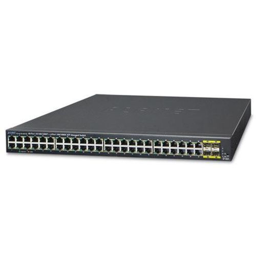 Planet 48-Port Managed Gigabit Switch 4 SFP Interfaces slika 1