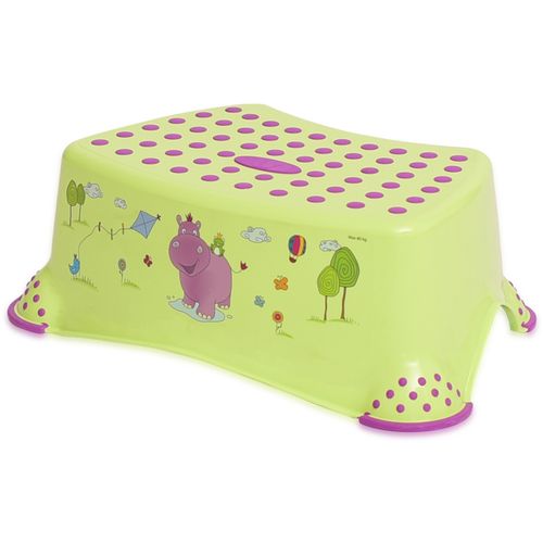 LORELLI STEP STOOL Pomoćna Stepenica za Dijete Hippo Green slika 1