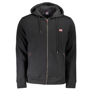 NORWAY 1963 MEN'S BLACK ZIP-UP SWEATSHIRT