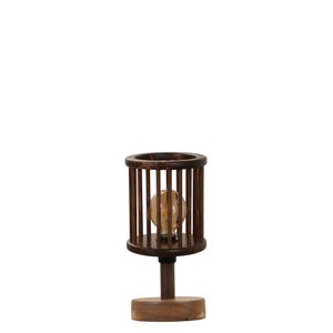 Anka 8756-4 Walnut Table Lamp
