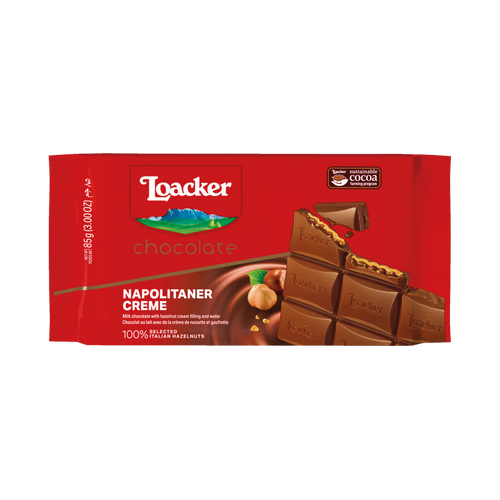 Loacker Napolitaner Creme čokolada 85g slika 1