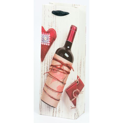 WINE BOTTLE UKRASNA VREĆICA ZA BOCU slika 2