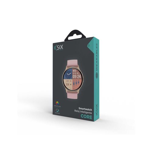 KSIX, smartwatch Core, AMOLED 1.43” zaslon, 5 dana aut., Zdravlje i sport, rozi slika 2