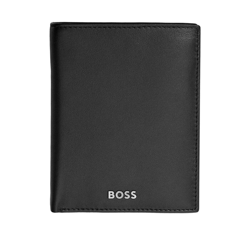 Hugo Boss Novčanik sa vertikalnim preklopom Classic Smooth HLO403A, crni slika 1