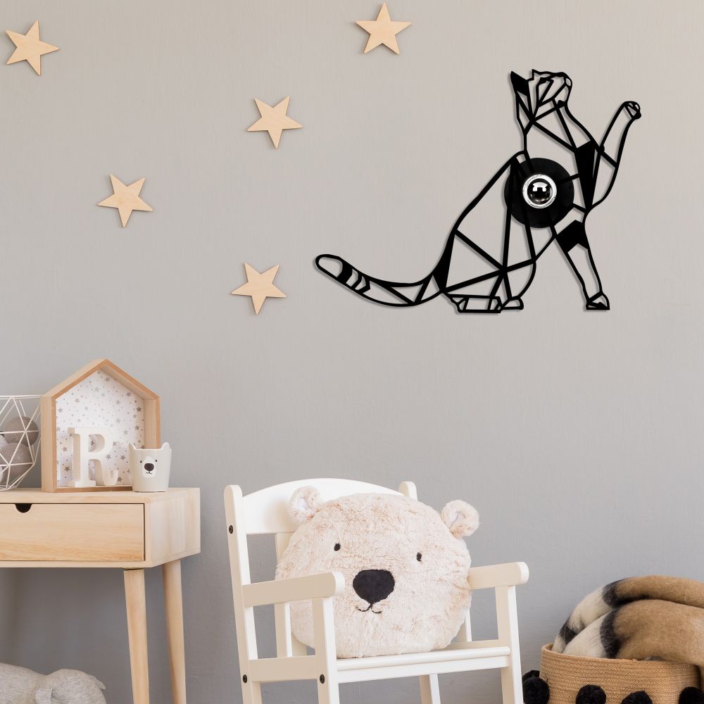 W-037 Crna Zidna Lampa slika 7