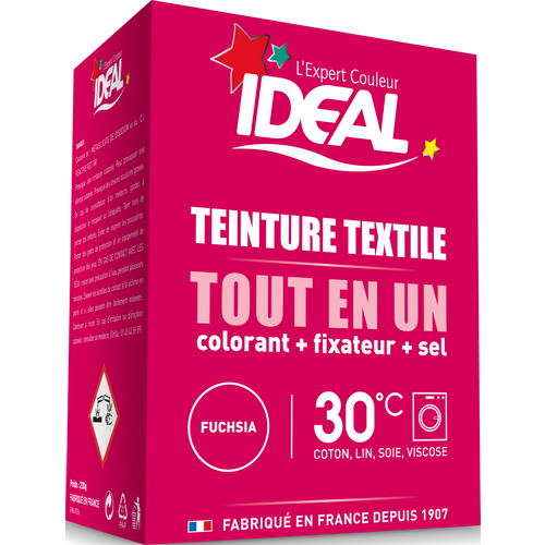 Ideal All in one Boja za tekstil 230 gr - Fuksija slika 1