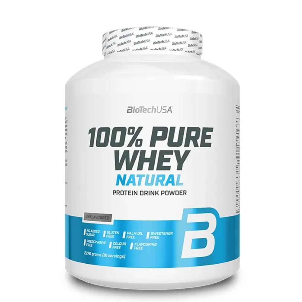 BioTechUSA 100% Pure Whey Protein 2270g slika 5