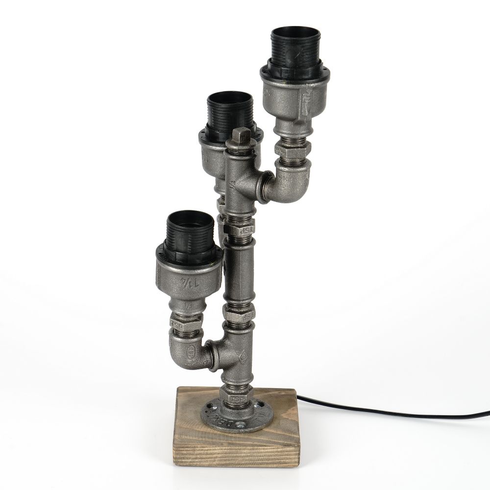 Crna Stona Lampa Pp062 slika 3