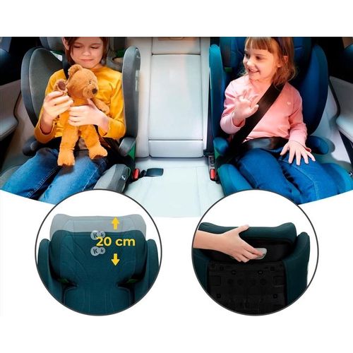 Kinderkraft Auto Sedište Junior Fix 2 I-Size 100-150 Cm Harbor Blue slika 13