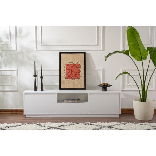 Vanguard - Natural White Natural White TV Stand slika 3