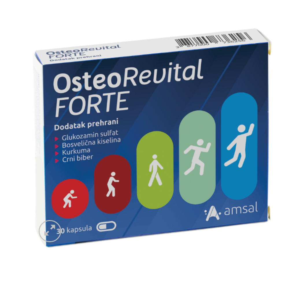 OSTEOREVITAL FORTE KAPSULE A 30 slika 1