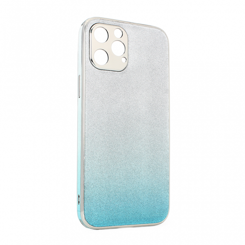 Torbica Glass Glitter za iPhone 12 Pro Max 6.7 plava slika 1