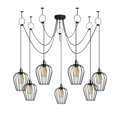 Luster Tel - 6696 Black Chandelier slika 2