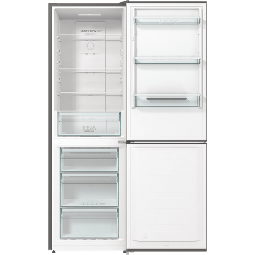 Gorenje N61EA2XL4 Kombinovani frižider, NoFrost, Visina 185 cm, Širina 60 cm, Siva metalik slika 10