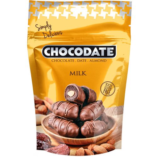 Chocodate datule mliječna čokolada 100g slika 1