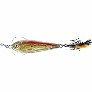 LiveTarget metalna varalica Flutter Shad (Jigging Spoon) Gold Red 60mm 21g (FSJ60SK223)