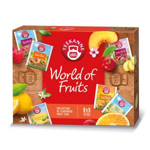 Teekanne World of fruits kolekcija čajeva 66,25g