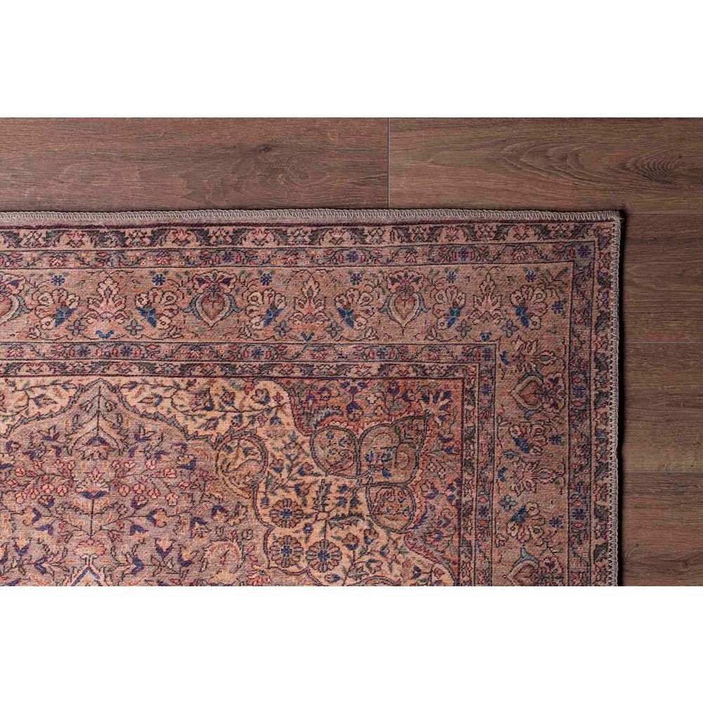Blues Chenille - Smeđi AL 25 Višebojni Tepih za Hodnik (75 x 150 cm) slika 2