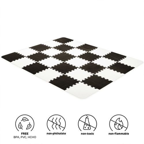 Kinderkraft puzzle LUNO, crne slika 8