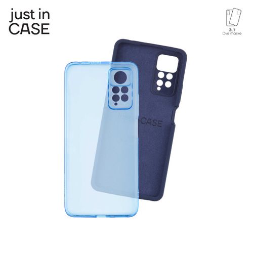 2u1 Extra case MIX paket PLAVI za Redmi Note 11 Pro slika 2