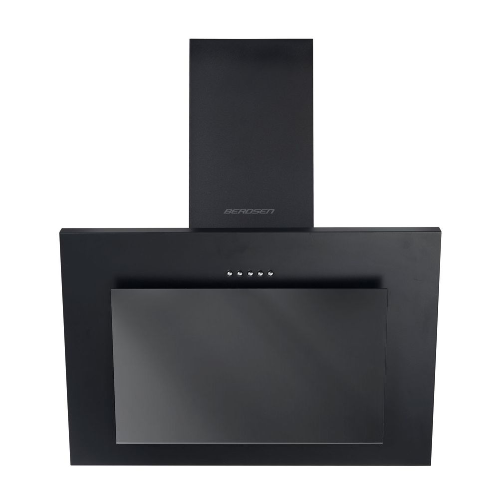Berdsen BT-215 Kuhinjska napa s dimnjakom 60 cm, crna slika 3