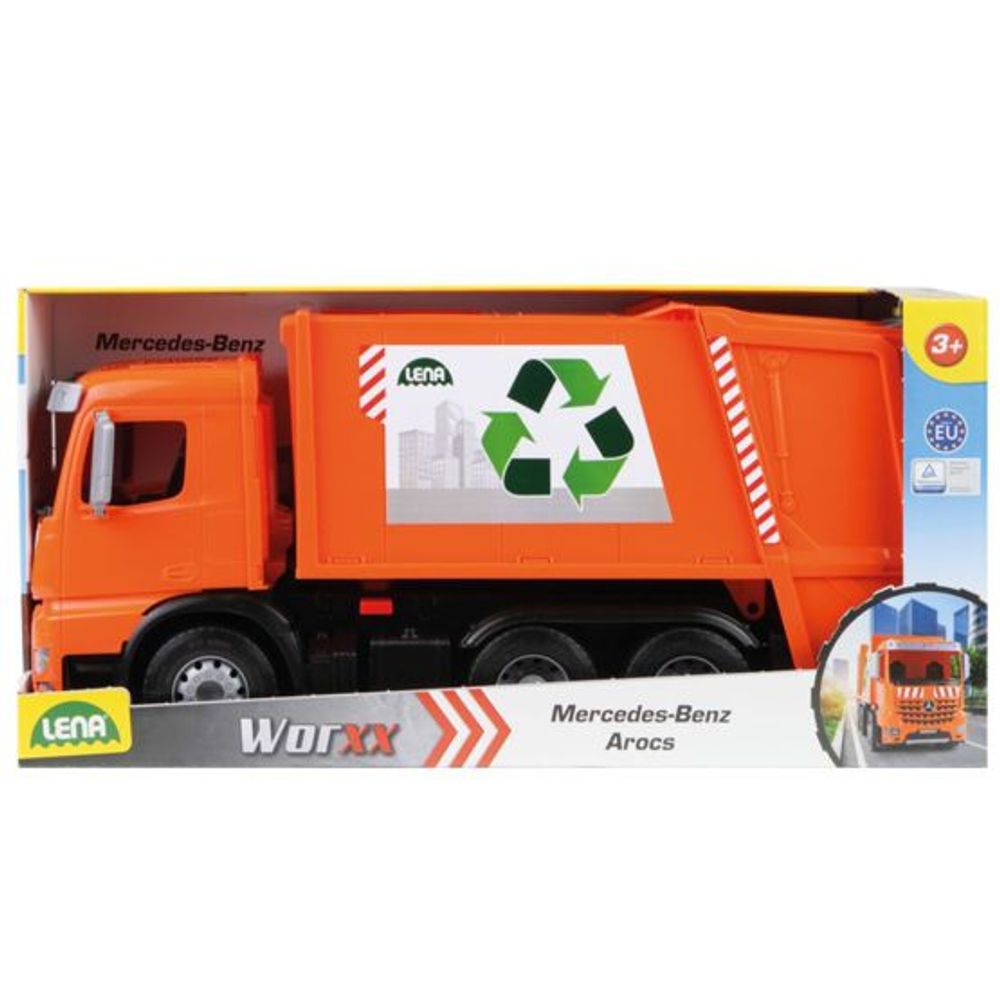 Lena Kamion za odvoz smeća Mercedes Arocs 54x19x26cm slika 5