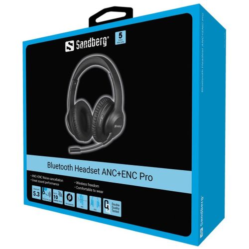 Sandberg Bluetooth slušalice s mikrofonom ANC+ENC Pro slika 5