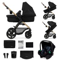 Kinderkraft Kolica Moov 2 3u1 MINK PRO, Pure Black