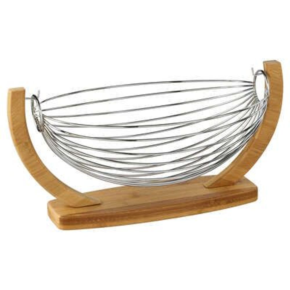 Five košara za voće balance 36x21x18.5cm bambus/metal slika 1