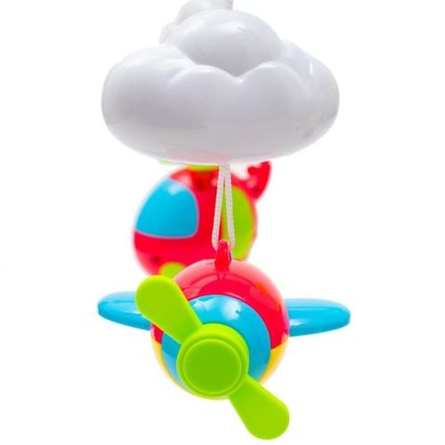 BBO Toys Muzička Vrteška Avioni 0M+ (He0304) slika 4