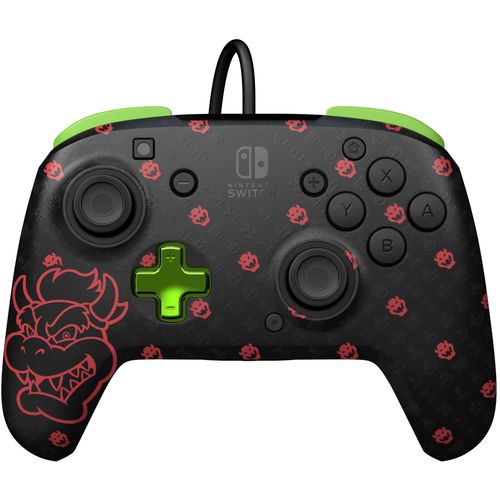 PDP Switch Rematch Wired Controller - Bowser Glow In The Dark slika 1