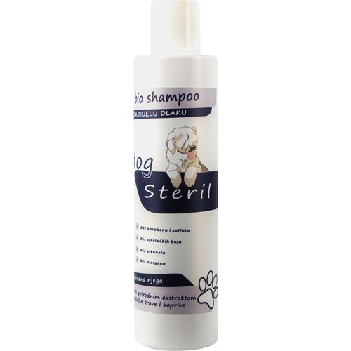 Dog Steril Bio Šampon za belu dlaku 200 ml + poklon slika 1