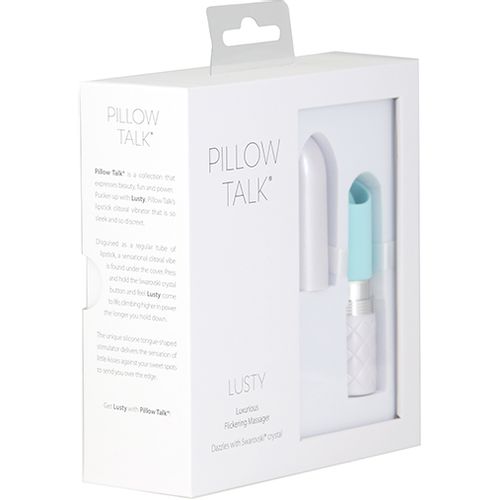 Pillow Talk - Lusty Luxurious Flickering Massager Teal slika 4