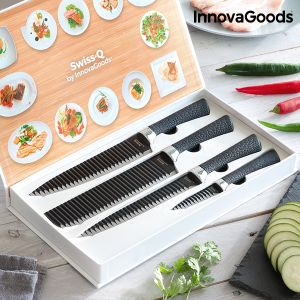 Set Noževa Black Shark Swiss·Q Namiutsu InnovaGoods (4 dijela)