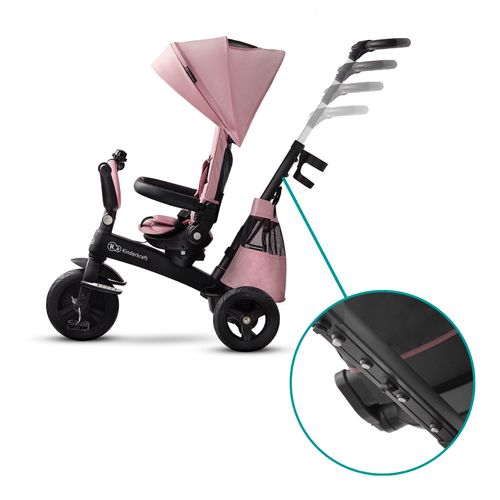 Kinderkraft Tricikl EASYTWIST roza slika 10