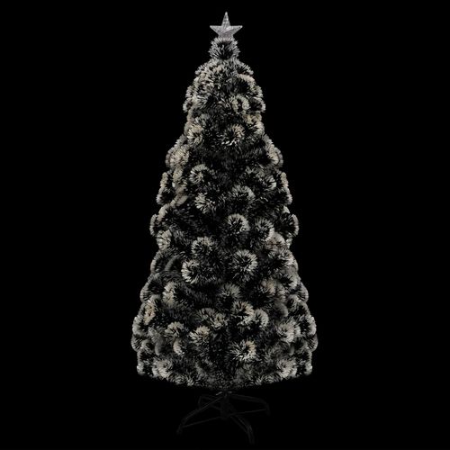 Umjetno božićno drvce sa stalkom LED 180 cm optička vlakna slika 10