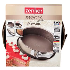 Zenker kalup za tortu 28x6.5cm Mojave gold