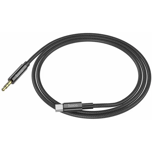 HOCO AUX Audio Jack kabel 3,5 mm na Type-C UPA19 1 m crni slika 3