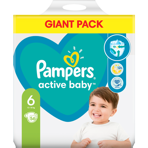 Pampers Active Baby Giant Pack slika 7