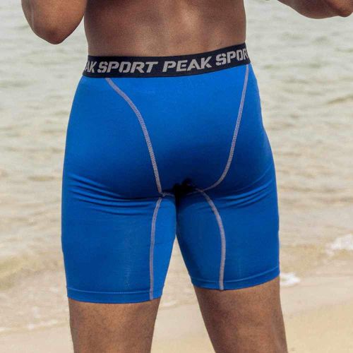 Peak Sport Šorc za Trening F33077 Blue slika 3