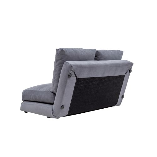 Atelier Del Sofa Dvosjed na razvlačenje, Sivo, Taida - Grey slika 9