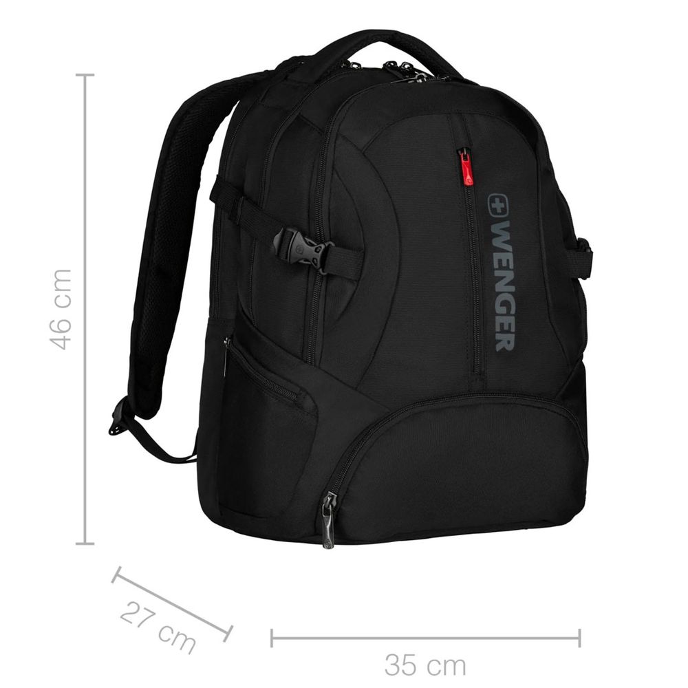 Wenger Ranac za laptop 16" Icons 600636, crni slika 5